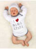 Baby Sweets Body Langarm I love Mama & Papa in bunt