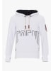 PLUS EIGHTEEN Herren Kapuzenpullover in Weiss
