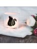 Mr. & Mrs. Panda Teelicht Stinktier Sitzen mit Spruch in Transparent