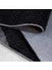 KADIMA DESIGN Teppich Kurzflor Waschbar Ombre INN Strapazierfähig OEKO-TEX in Schwarz
