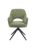 DUBI Möbel 2er-Set: Drehstuhl Mika-Nils in Grün - (B)60 x (H)87 x  (T)65 cm