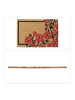 relaxdays Fußmatte "Rosen" in Mehrfarbig  - (B)60 x (T)40 cm