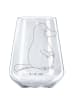 Mr. & Mrs. Panda Bordeauxglas Schnabeltier Mut ohne Spruch in Transparent