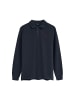 Polo Club Poloshirt MAN RIGBY GO PARKER POLO LS IO LONG SLEEVE LOOSE FIT in Navy Blau