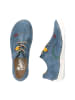rieker Sneakers Basse mit Schnürsenkeln Valletta Blau