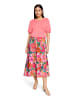 Vera Mont Halbarm-Shirt mit Rundhalsausschnitt in Peach Lime