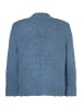 More & More verschlusslose Kurz-Strickjacke in autumn blue