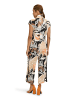 Betty Barclay Jumpsuit mit Eingrifftaschen in Schwarz/Braun