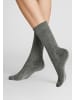 Hudson Socken Air Plush anatomische Sohle in Grau-mel.