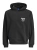 JACK & JONES PLUS Kapuzenpullover in Black