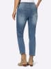 WITT WEIDEN 7/8-Jeans in blue-stone-washed