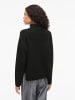 Vila Strickpullover in Black