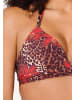 Linga Dore Bikini top Triangel in Leopard flower