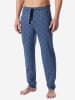 Schiesser Pyjamahose Mix Relax in faded denim