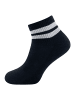 ewers Socken GOTS Rippe/Ringel in schwarz