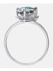 Diamant L'éternel Ring aus 375 Weißgold mit Diamant mit Topas
