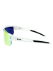 YEAZ SUNSPARK sport-sonnenbrille creme white/mango red in weiß