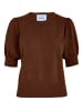 minus T-Shirt in Dark Cinnamon Brown Metallic