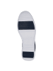 Caprice Slipper in ocean suede