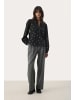 PART TWO Pants Suiting CherraPW Classic fit in Gray Flannel Pinstripe