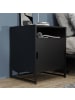 ebuy24 Nachttisch FlokasL schwarz Schwarz 45 x 40 cm