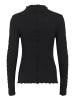 Kaffe Langarm-Bluse KAkayla in Black Deep