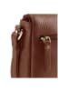 Lazarotti Bologna Leather Crossbody Umhängetasche Leder 25 cm brown