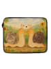 Mr. & Mrs. Panda Laptoptasche Schnecken Liebe Design ohne Spruch in Weiß