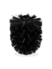 relaxdays 18x WC-Bürstenkopf in Schwarz - 12 mm Gewinde