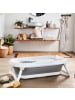 Rotho Babydesign Platzsparende Babywanne mit hitzeempfindlichem Stöpsel in stone grey