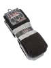 Vincent Creation® 4 Paar Stoppersocken ABS-Socken in Schwarz/Grau