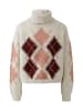 Oui Pullover in lt stone red