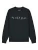 wat? Apparel Sweatshirt So einfach ist das in Schwarz
