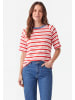 usha BLUE LABEL Women T-Shirt in Red Stripes
