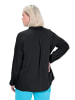 Ulla Popken Hemdbluse in schwarz