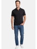 Ragman Poloshirt Basic in Schwarz / dunkelgrau