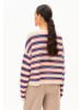 armedangels Strickpullover Merinaa in blau ecru - 0002