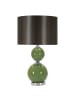 Mauro Ferretti Glas-Tischlampe cm Ø 38x65