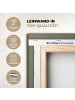 MuchoWow Leinwand Bilder Salbeigrün