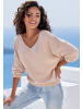 Vivance Fledermauspullover in sand