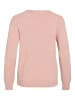 Vila Strickpullover in Misty Rose