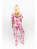 Cyberjammies HY Palm Leaf Pyjama Bottoms in white