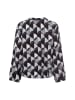 s.Oliver Blusenshirt in anthrazit schwarz - 0001