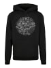 F4NT4STIC Basic Hoodie Star Wars Christmas Weihnachten Death Star in schwarz