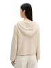 Marc O'Polo Strick-Hoodie loose cropped in Grey Silk