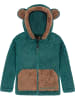 Normani Outdoor Sports Kinder Teddy Jacke „Barvas“ in Petrol