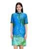Betty Barclay Hemdblusenkleid mit Knopfleiste in Green/Blue