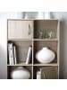 CALICOSY Lagerregal 11901 in Helles Holz - (W) 61.5  x (H) 80  x (L) 29.5  cm