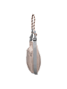 GianMarco Venturi Schultertasche in LIGHT GREY