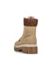 rieker Schnürstiefelette in beige
